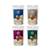 1x100 Gr Damla Sakızlı 1x100 Gr Sütlü Dibek 1x100 Gr Dağ Çilekli 1x100 Gr Menengiçli Türk Kahvesi Geleneksel