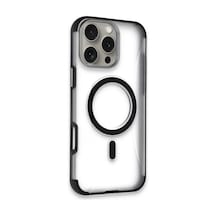 Joko Apple iPhone Uyumlu  16 Pro Uyumlu Hilton Magsafe Kapak - Siyah