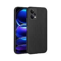 Zore Redmi Note 12 5g Kılıf Ogaa Premier Silikon Kapak - Siyah