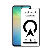 Samsung Galaxy A06 İle Uyumlu Tam Kaplayan Anti Statik Kırılmayan Nano Esnek Ekran Koruyucu Cam