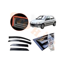 Renault Clio 2 Makyajsız Cam Rüzgarlığı Parlak Siyah Tam Uyumlu