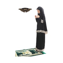 Aldaıyr Namaz Kıyafetleri 2 Parça Koyu Vizon
