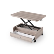 Sefa Home Tekerlekli 2 Çekmeceli Sihirli Sehpa 104 Cordoba