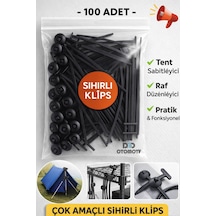 Çok Amaçlı Tamir Klipsi-dayanıklı Plastik Kablo Bağı 100 Adet