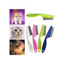 1 Adet Kedi Köpek Saplı Tüy Bit Pire Toplayıcı Toplama Temizleme Tarağı Tarak Bit Pire Temizleme