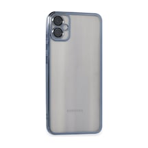 Samsung Galaxy A05 Uyumlu Kılıf Lensli Silikon - Lacivert