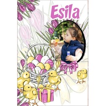 Civcivler Temalı Doğum Günü Afişi 70x100 Cm