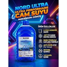 Nord Kışlık Antifrizli Cam Suyu 5 L -30 C Yağmur Kaydırıcı