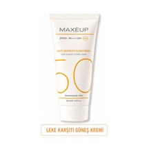 Maxeup Leke Karşıtı Koruyucu Yüz Güneş Kremi SPF50+ 50 ML