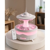Astraltech Ufo Tasarımı Nemlendirici 350 Ml Yağmur Efekti Ve Gece Lambası