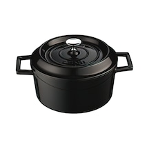 Lava Döküm Yuvarlak Tencere Trendy 20 CM