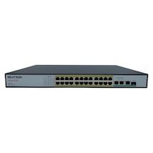 Neutron NT-PS24-320 24 Port Poe 3 port GB Uplink 1 Port GB SFP 250 M 320W Poe Switch