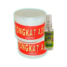 Tongkat Ajimat Madura 2 Adet 100 Ml Krem + Yanında 30 Ml Çörek Otu Yağı