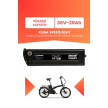 Kuba Speedlight Uyumlu 36v 20ah Yüksek Kapasite Batarya