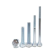 M8x16 Anahtar Başlı Civata 8.8 Beyaz 1 Paket 10 Adet