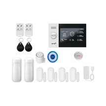 Tr Ev Ve İş Yeri Akıllı Güvenlik Alarm Sistemleri Sim Kart/google Asistan/amazon Alexa/tuya Smart Giriş Plus Set