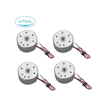 4 Adet Elektrik Üreten Mini Dc Dinamo Motoru - 5V Dinamo Motor