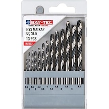 Bay-Tec Hss Matkap Uç Seti 13 Prç. Mu1802 Gri