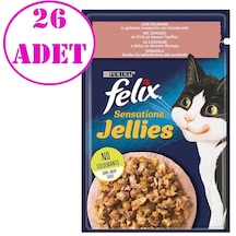 Purina Felix Somonlu Ve Karidesli Yaş Kedi Maması 85 Gr 26 Ad