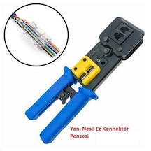 Yeni Nesil Rj45 Ethernet Konektörü Sıkma Kesme Pensesi