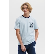 Ellesse Erkek T Shirt Em458-bl Mavi Mavi Ellesse Erkek T Shirt Em458-bl Mavi Mavi