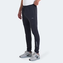 Slazenger KOX I Erkek Cepli Dar Paça Gri Eşofman Altı