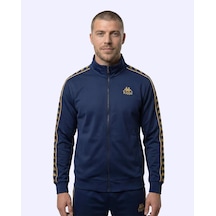 Kappa 222 Banda Andry Full Zip Erkek Dark Tone Regular Fermuarlı Eşofman Üstü