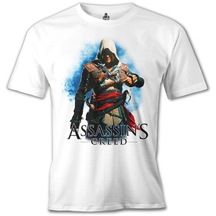 Assassin'S Creed Beyaz Erkek Tshirt