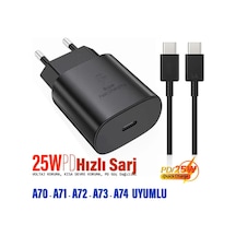 Samsung Galaxy A71 Uyumlu Hızlı Şarj Aleti - 25w Hızlı Type-c 5a Hızlı Şarj Kablo