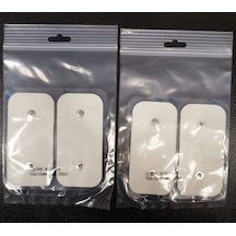 2 x 2'li 5x10 Cm Çıtçıtlı Tens Elektrot Pedi