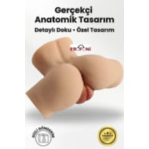 Erofoni Büyük Boy 30 Cm Süper Realistik 2 Kg Titreşimli 2 İşlevli Yapay Suni Vajina Kadın Kalça Mastürbatör