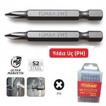 Tomax Ph1 X 75 Mm Bits Uç 20 Adet