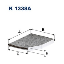 Kabin Filtresi Ford Tourneo Custom 2012 -transit 2014-transit Custom 2012