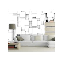 3 Boyutlu Geometrik Duvar Kağıdı (397462736)