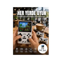 Geniş Ekranlı Taşınabilir Retro Oyun Konsolu Yeni Nesil - Hs08376779-6648 Renkli