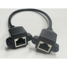 Montaj Tipi Rj45 Birleştirici 30 Cm Dişi Dişi Rj45 Kablo