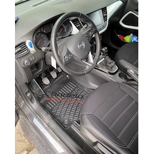 Opel Crossland X 2017-2025 3d Kauçuk Havuzlu Paspas Kokusuz