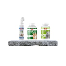 Purecanpati Kediler İçin Pati Temizleme Sarımsak Tablet ve Multivitamin