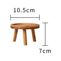 Ulzyvf Vazo Tepsisi Tabanı Sukulent Saksısı Saksı Rafı Pothos Oturma Odası Mekan Masif Masaüstü İç Çiçek Çiçek Ayaklı Ahşap Wq