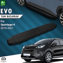 S-dizayn Kia Sportage 4 Evo Siyah Yan Basamak 173 Cm 2016 Üzeri