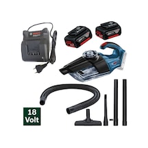 Gas 18v-1 Professional Akülü El Süpürgesi 3 Ah Çift Batarya