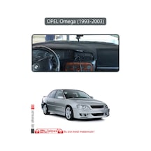 Opel Omega 1993-2003 Torpido Koruma Halısı Gri Kenar