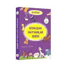 Konuşan Hayvanlar Serisi 1. Sınıf Renkli Heceli 10 - Ezjı-658836