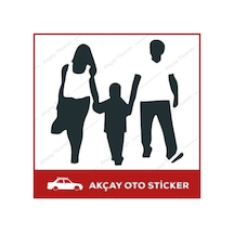 Aile Family Sticker Araba Sticker Oto Sticker Aile Sticker