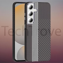 Samsung Uyumlu Galaxy S24 Fe Kılıf Magsafe Şarj Özellikli Karbon Fiber Görünümlü Yüksek Kalite Kapak Samsung Uyumlu Galaxy S24 Fe Kılıf Magsafe Şarj Özellikli Karbon Fiber Görünümlü Yüksek Kalite Kapak