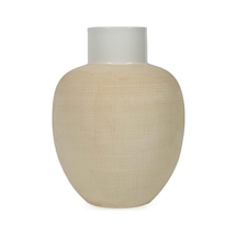 Vitale Nature Seramik Sahra Vazo 23.5x23.5x39 Cm Ak.kw0022 Renkli