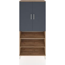 Hyperion Dolap 4 Raflı 2 Kapaklı Tek Askılı 88x44x195 Çam-ant... Çam