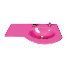 Cam Lavabo Diamond Modeli 90 x 56 CM