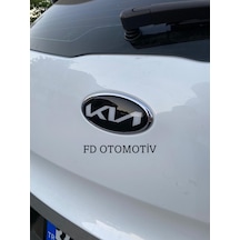 Kıa Sportage 2011 - 2015 Uyumlu Ön Arka Yeni Logo Amblem Dekorasyon