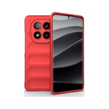 Redmi Note 14 Pro 4g Kılıf Optimum Silikon - Kırmızı İtdark43079